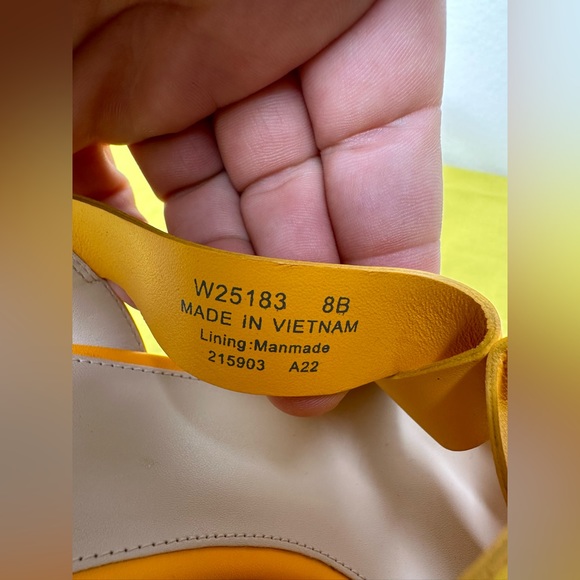 NWOB COLE HAAN JAMIE SANDALS RADIEN YELLOW - Picture 7 of 11